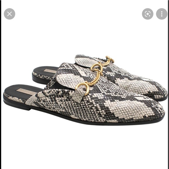 Stella Mcartney animal print square toe mules - Picture 5 of 5